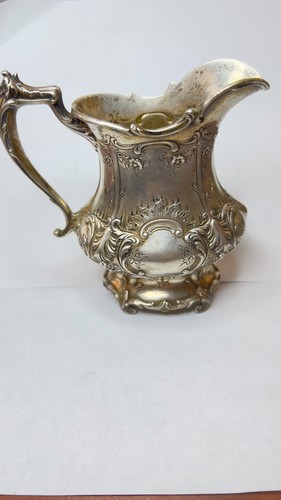 CHANTILLY DUCHESS FANCY EXTRA DETAIL REPOUSSE 5" CREAMER EXCELLENT NO MONO - Picture 5 of 7