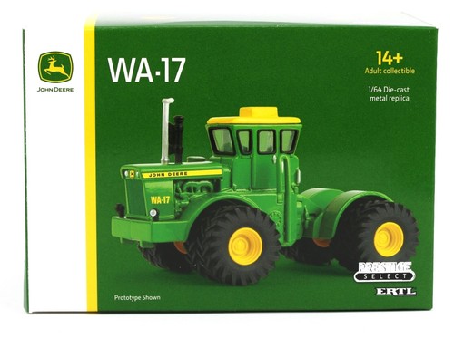 2022 ERTL 1:64 ONLY JOHN DEERE WA-14 & WA-17 Wagner Tractor SET *PRESTIGE* NIB - Picture 9 of 9