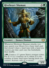 Hiveheart Shaman Light Play, English Magic the Gathering MTG Innistrad: Crimson 