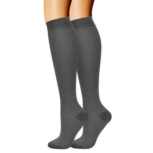 S M L XL 2XL breite Wade Übergröße Kompressionssocken Damen Männer 15-20 mmHg Unisex - Bild 12 von 29