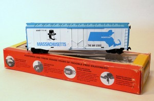 State-of-Massachusetts-711-6-HO-Scale-Mantua-50-039-Advertising-Box-Car-NIB