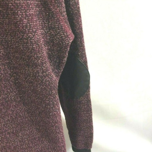 Maurices Damen Kunstleder Ellenbogenschützer Pullover Oberteil XXL Lila Pulli BAB1 - Bild 9 von 11