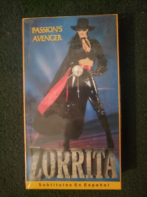 Zorrita Passion's Avenger VHS Full Moon New Sealed Spanish Subtitled 