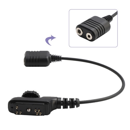 K Interface Headset Port Converter Cable for HYT PD700S PT580H PLUS PT580 PT785 - Zdjęcie 5 z 16