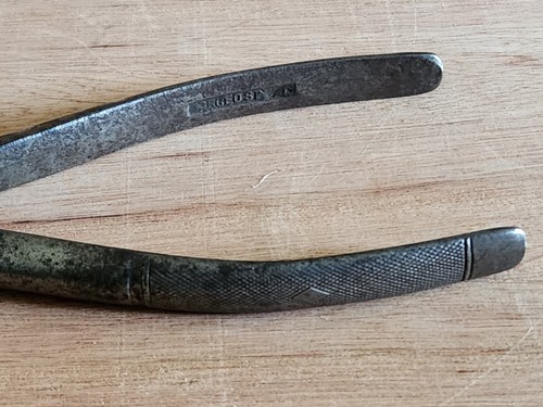 Linesman Pliers 10" Forged Steel Vtg Electricians Tool Unbranded Knurled Grips - Picture 19 of 24