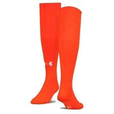 Under Armour Youth Large Long Over the Calf Socks Orange 1264790-860