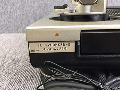 Technics SL-1200MK3D Direct Drive DJ Turntable SERNo.GE9AB47219