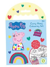 Peppa Pig Colouring Sets Play Packs Kids Activity Travel Pack Children Age 3+