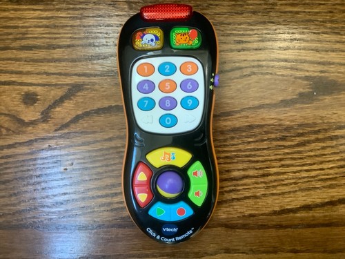 V-tech Toy Remote Control Baby/Kids Click & Count Audio Song Talking Educational - Picture 11 of 13