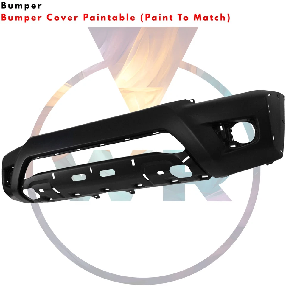 Front Bumper Cover Paintable & Headlights Kit For 2012-2015 Toyota Tacoma Foto 3 de 4