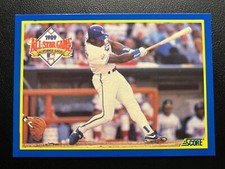 1990 Score Bo Jackson All-Star MVP card #566 Kansas City Royals