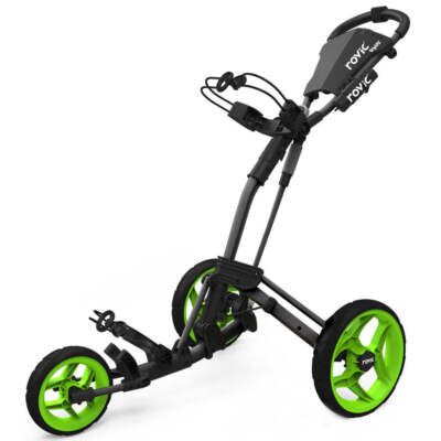 ClicGear Rovic RV2L Golf Buggy Charcoal Lime H2734 eBay