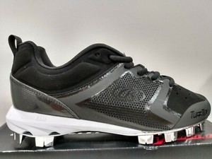 Rawlings Roadrunner Size 11 Men's Baseball Cleats Black high top