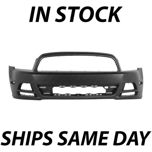 NEW Primered Front Bumper Cover Replacement for 2013 2014 Ford Mustang 13 14 - Picture 1 of 12