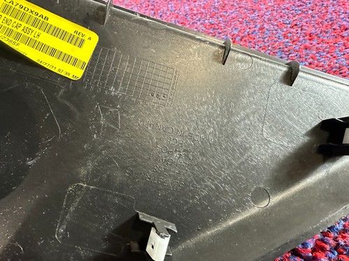 DODGE CHALLENGER R/T SCAT PACK 15-23 OEM LEFT SIDE DASH END COVER PANEL TRIM 5K - Picture 4 of 5