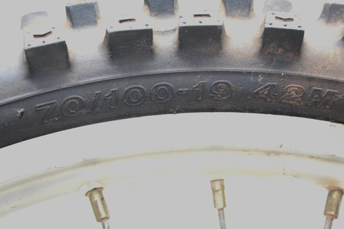 1998 HONDA CR80 FRONT WHEEL RIM - Picture 8 of 9
