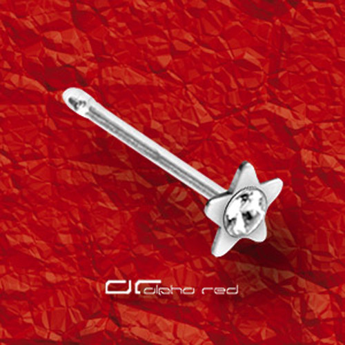 »»» STAHL NASENPIERCING STERN MIT KRISTALL 3 Farben 1864 - Imagen 4 de 4