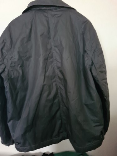 Rocha John Rocha braune Wachsoptik gesteppt gefütterte Wetterausrüstung Jacke XL CA1081 - Bild 9 von 12
