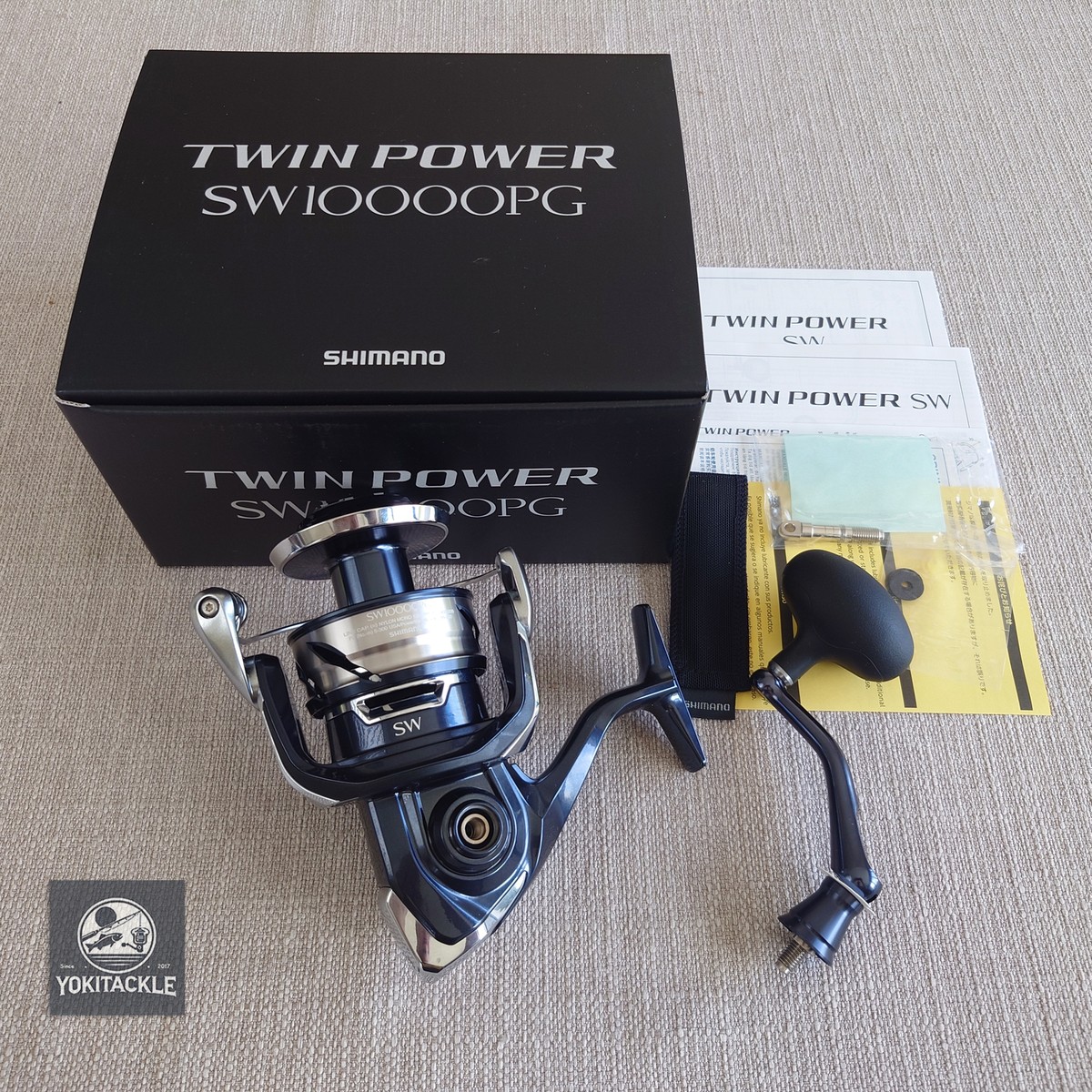 Shimano 21 TWIN POWER SW 10000PG Spinning Reel New in Box Shimano 21 TWIN POWER SW 10000PG Spinning Reel New in Box
