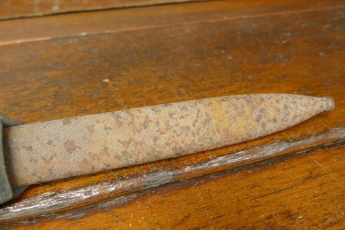 Original WW2 German Bayonet Leather Frog & Scabbard Kar 98 - Dated 1940 - Picture 11 of 12