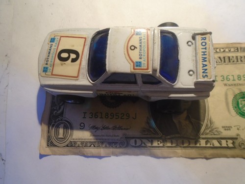 SCALEXTIC DIECAST 1/48 SCALE NO 9 BMW 3.5 CSL RACE RALLY CAR ROTHMANS 5-67-4-5 - Picture 13 of 16