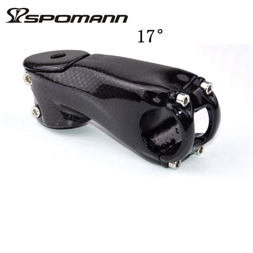 Full Carbon Fibre MTB Handlebar Stems Mountain Bicycle Road Bike Stem 6/17° - Picture 3 of 16