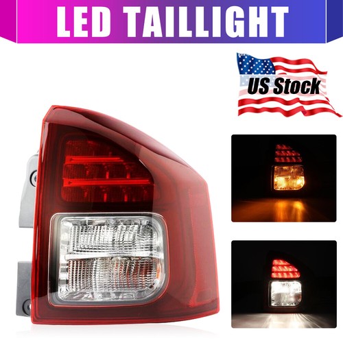 Right Side LED Tail Light Lamp Brake Backup For Jeep Compass 2014 2015 2016-2017 - Picture 2 of 12