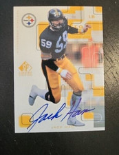 1999 SP Signature  Autographs #JH   Jack Ham  Team: Pittsburgh Steelers  Footbal