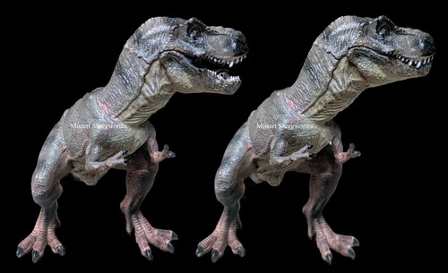 2005 Papo Tyrannosaurus T-Rex Moving Jaw Dinosaur Jurassic 8.5” Action Figure - Picture 3 of 11