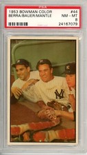 1953	Bowman	Berra / Bauer / Mantle		44	PSA 8		Yankees	10692