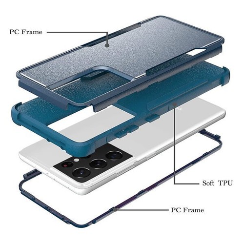 For Samsung Galaxy S22 Ultra S22+ Plus Case Heavy Duty Soft Armor Carbon Cover - Bild 21 von 72