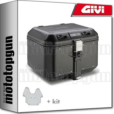 GIVI CASE TREKKER DOLOMITI DLM46B + HOLDER TRIUMPH BONNEVILLE T100 2020 20