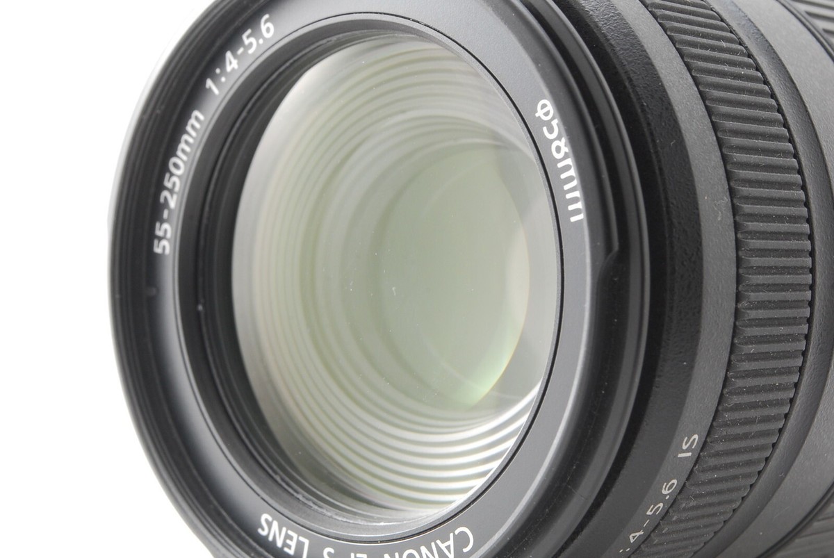 MINT】Canon Zoom EF-S 55-250mm F/4-5.6 Lens from Japan