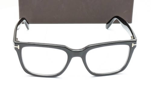 Tom Ford TF5304 001 Rectangle Shiny Black Unisex Eyeglasses 54mm - Picture 4 of 9