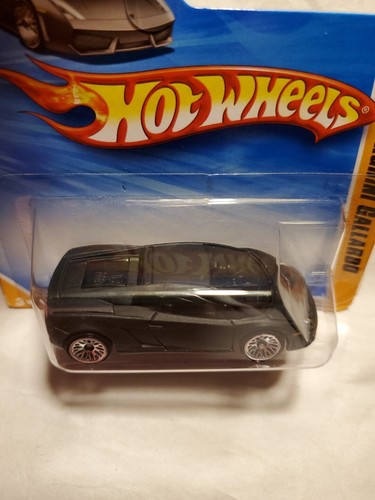 2010 HOT WHEELS LAMBORGHINI GALLARDO Matte Black HW Premiere VHTF Bbin - Picture 4 of 11