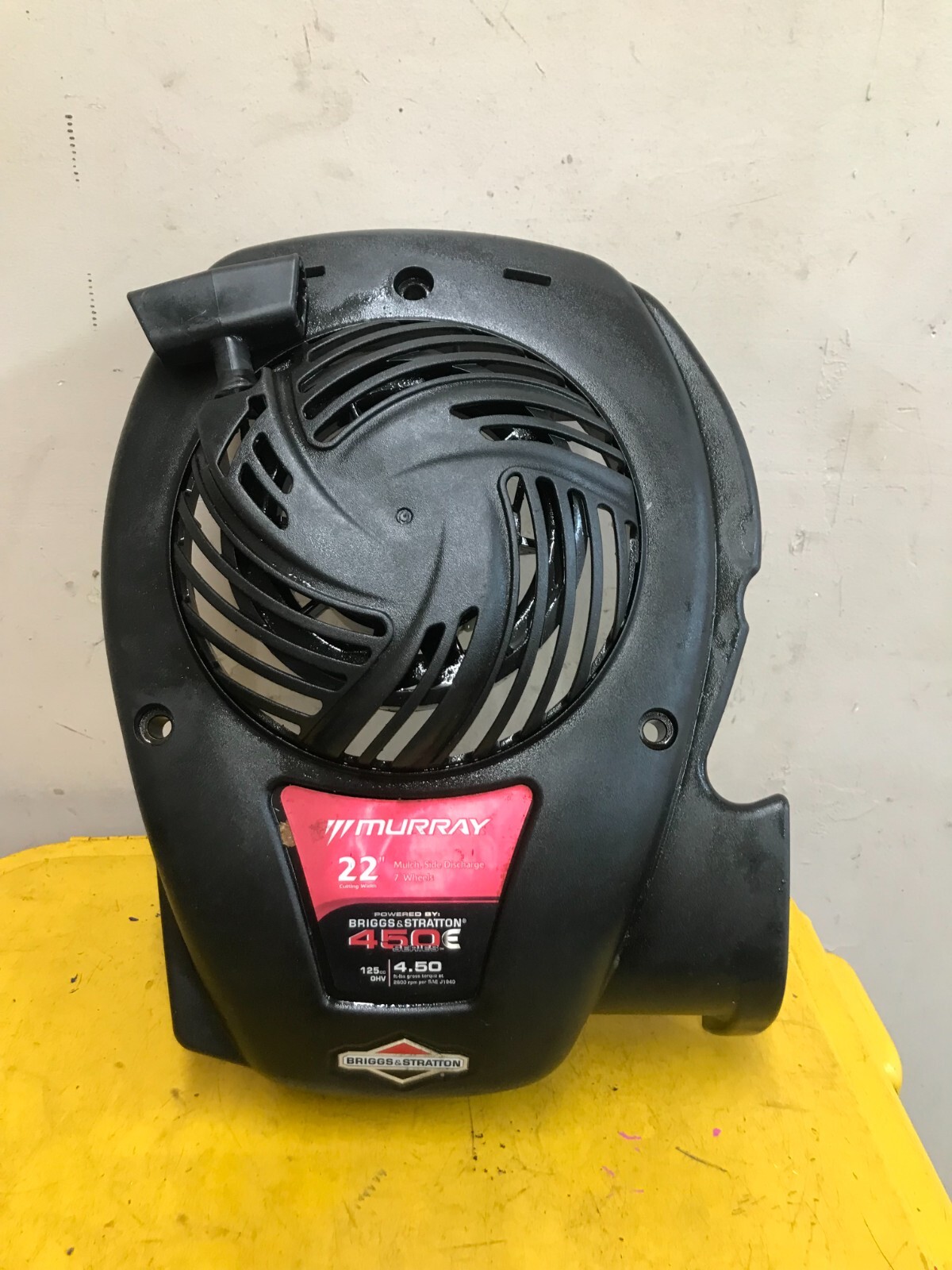 BRIGGS AND STRATTON 450E 22" MURRAY LAWN MOWER RECOIL UNIT SHROUD ^^see
