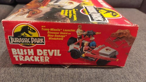 Vintage Jurassic Park Bush Devil Tracker Kenner 1993 Jeep Toy Boxed Rare - Picture 17 of 22
