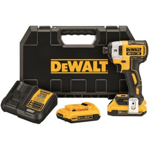 DEWALT-20V-MAX-XR-2-0-Ah-Li-Ion-1-4-in-Impact-Driver-Kit-DCF887D2-New