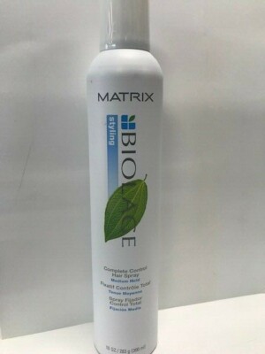 Matrix Biolage Complete Control Medium Hold Hairspray  10 oz  /  NEW