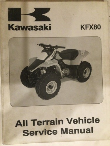 2003 Kawasaki KFX80 ATV Factory Service Manual Supplement 99924-1296-01 KSF80-A1