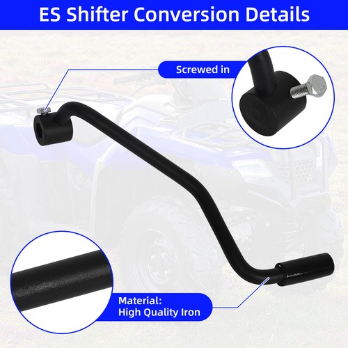 For Honda Foreman Rancher 350 450 500 ES Shifter Conversion Manual Shift To Foot - Picture 3 of 12