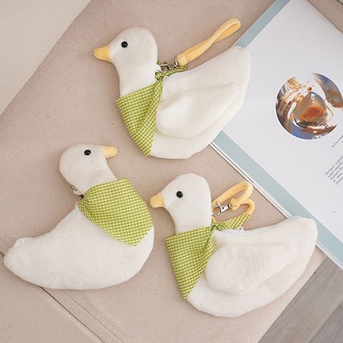 Cartoon Wrist Bag Duck Shaped Coin Purse New Animal Handbag Female - Picture 3 of 9