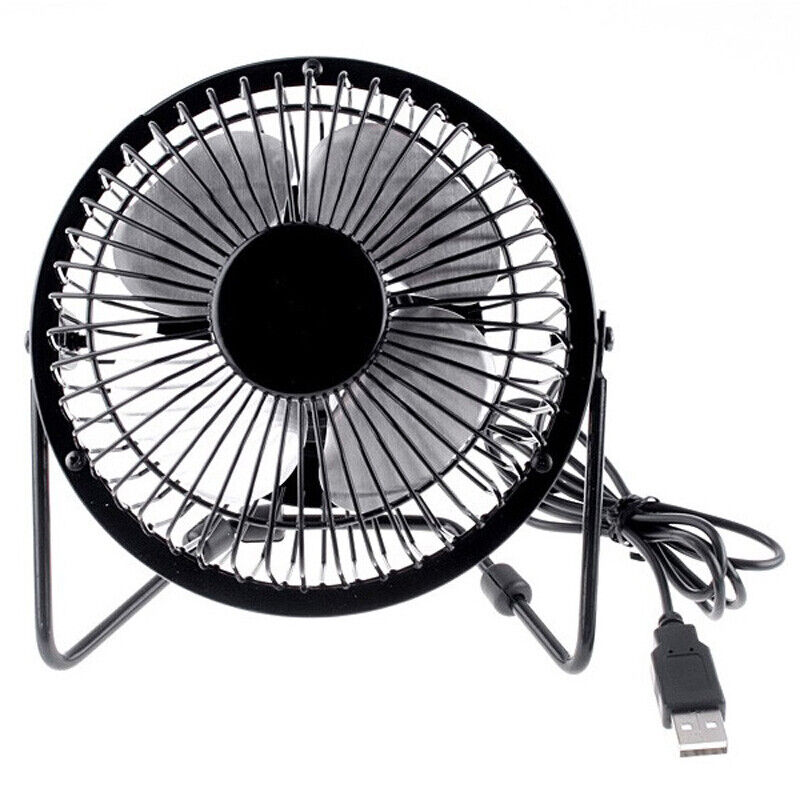 Mini USB Fan PC Notebook Laptop Ranking TOP11 Portable Desk Metal Courier shipping free Office Car Adjustable