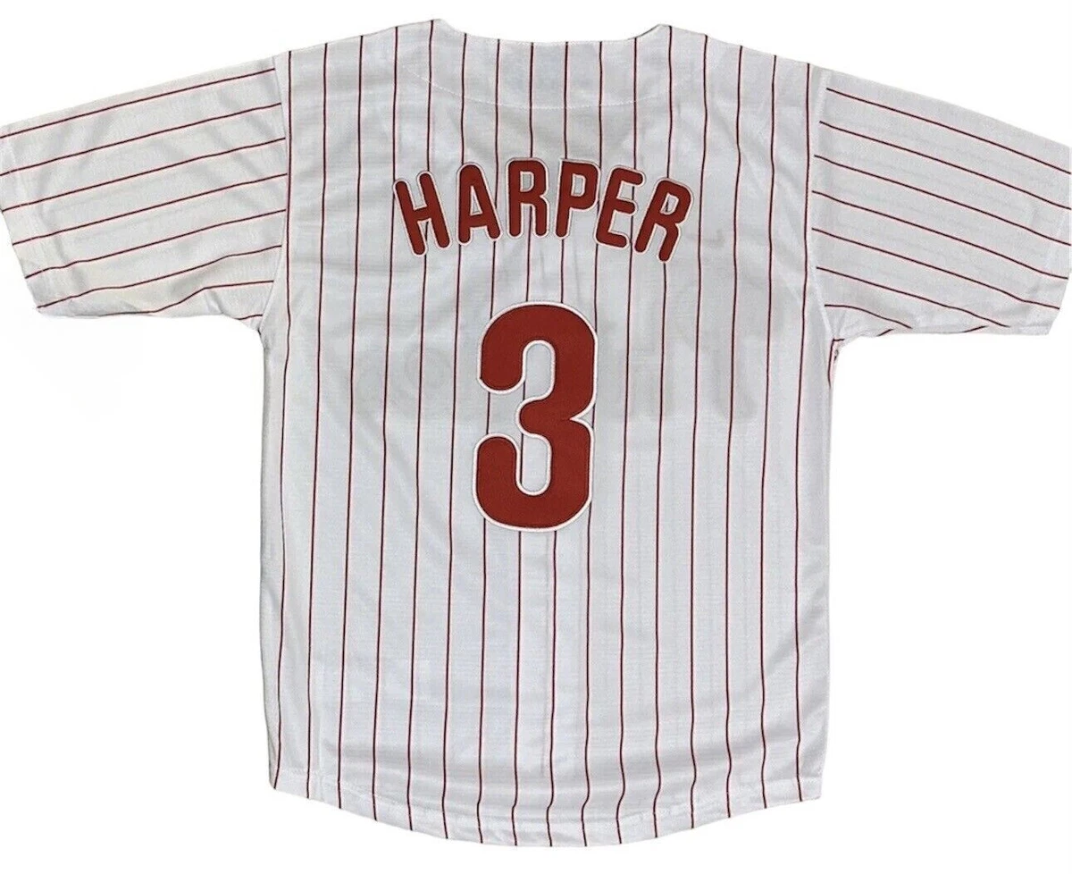 3 Colors Bryce Harper Philadelphia Baseball Jersey All Stitched Retro