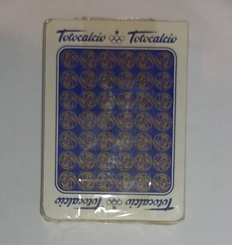 Carte da gioco Poker n.98 Modiano per Totocalcio CONI - Sigillate - Foto 3 di 8