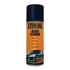 Glass + Windscreen Mirror Cleaner Spray Aerosol Smear Free No Streaks 400ml x 12