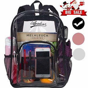 big clear backpack