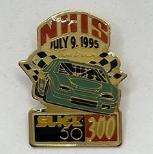 1995 Slick 50 300 Loudon New Hampshire NASCAR Race Racing Enamel Lapel Hat Pin