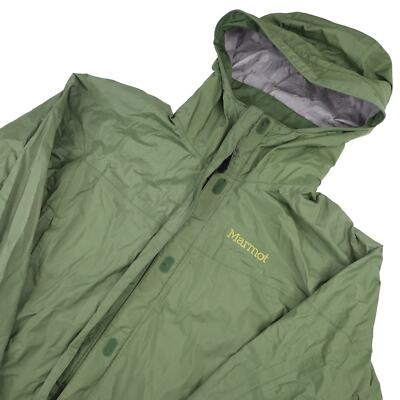 Vintage Y2k Marmot Womens Small Outdoors Windbreaker Jacket Green