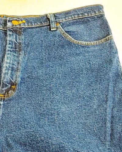 Wrangler Jeansshorts Herren 40 Blau Relaxed Fit Denum Premium Stretch - Bild 4 von 13